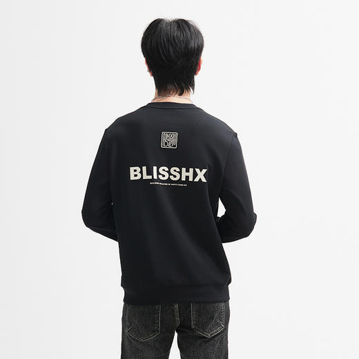 【断码清仓】HX 春秋季圆领卫衣空气层面料S106433020101/02 商品图5