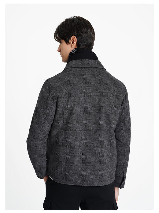 callisto灰色聚酯纤维混纺尼克服 商品图4