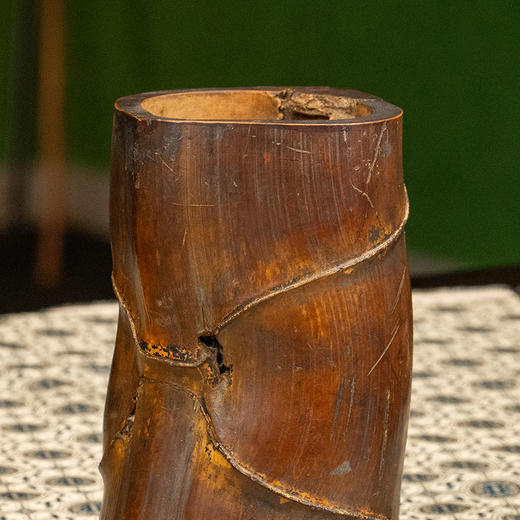 清 竹雕笔插 商品图1