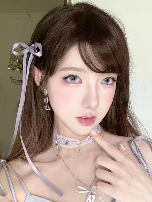 『日抛中直径』YUKICON-薄雾玫瑰-14.5mm【日抛 0-800度 无525/575】 商品图1