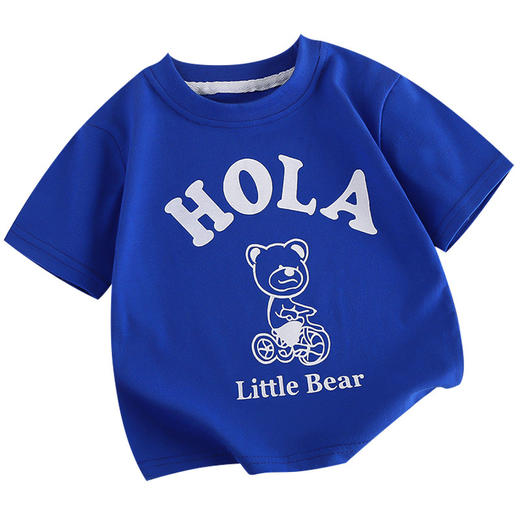 【萌趣可爱，清凉一夏】儿童短袖夏季新款 男童T恤韩版 女童半袖单件 宝宝上衣童装T恤短袖-QQ 商品图4