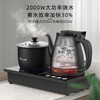 【样品特惠6折，仅1套，无货退款】考啦 智能变频恒温全自动底部上水电热水壶嵌入式茶台316不锈钢烧水壶茶具烧茶壶一体式乌金锤纹工艺 ET2603B(全自动双底部上水)乌金锤纹 商品缩略图2
