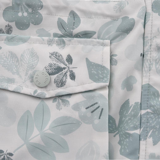 棉果果秋季新品女童加绒加厚防风保暖休闲冲锋衣外套连帽风衣M322100324426 商品图3