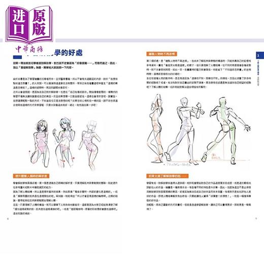 【中商原版】理解人体解剖学完成超出色角色设计 港台艺术原版 Minimaru 瑞升出版 商品图3