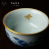 问鼎留青鸡缸杯（青花斗金雀枝灵） 商品缩略图2
