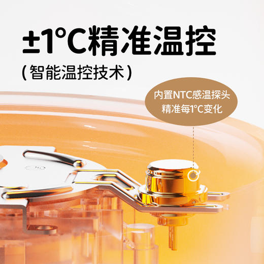 浦利顿恒温热水壶婴儿冲奶家用泡奶机宝宝专用 商品图2