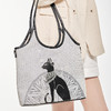 大英博物馆 盖亚·安德森猫系列 通勤托特包单肩包-灰色 商品缩略图3