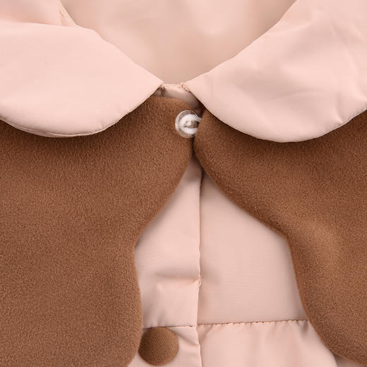 棉果果秋季新品女童秋冬轻羽绒保暖大翻领轻薄羽绒服M322102924430 商品图5