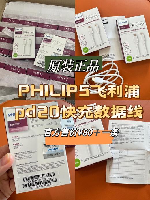 飞利Ppd20快充数据线 商品图0