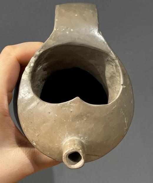 灰陶鸱鴞形把手盉，顺丰包邮 商品图6