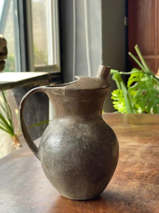 灰陶鸱鴞形把手盉，顺丰包邮 商品图11