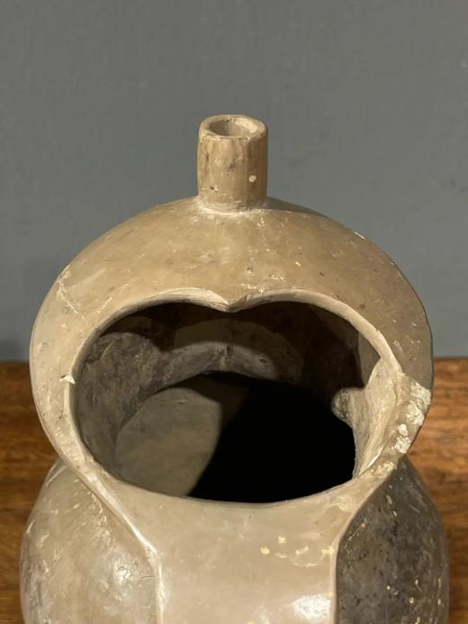 灰陶鸱鴞形把手盉，顺丰包邮 商品图9