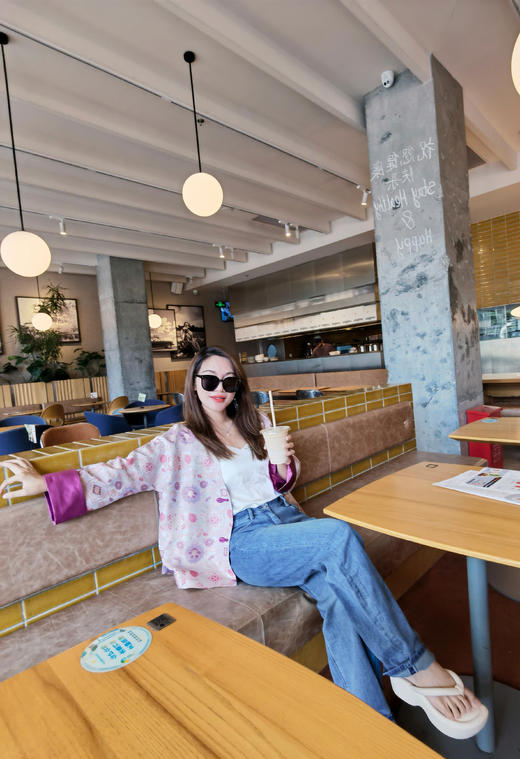 逸红颜明月优选#「洒脱」桑蚕丝阔腿牛仔裤,亲肤舒适,随性潇洒 商品图4