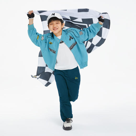 男女童复古运动风外套新款安奈儿童装实体店同款AM435519 商品图5