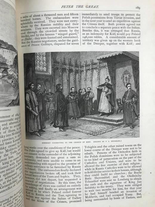 1880年 斯克里布纳月刊 数百幅插图 真皮精装16开 商品图11