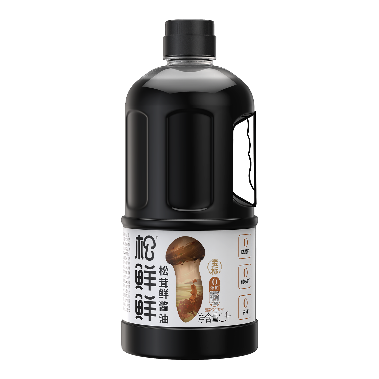 松鲜鲜 金标松茸鲜酱油 1L