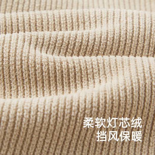 【商场同款】英氏儿童长裤秋冬季夹棉灯芯绒女童裤子保暖新款 商品图1