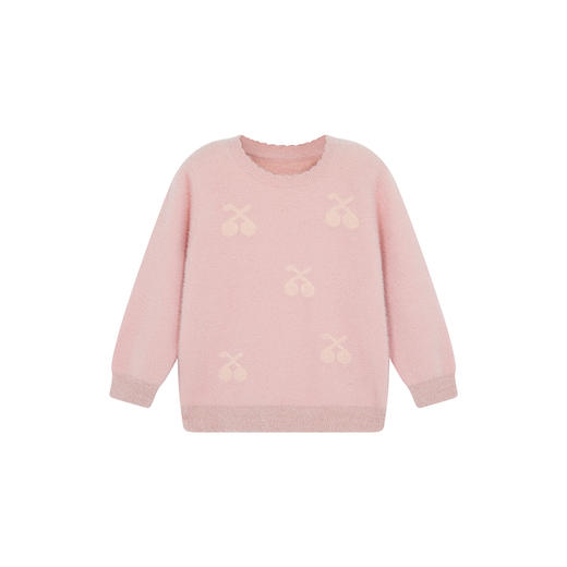 【商场同款】英氏儿童毛衣女童百搭休闲套头针织衫秋季新款 商品图4