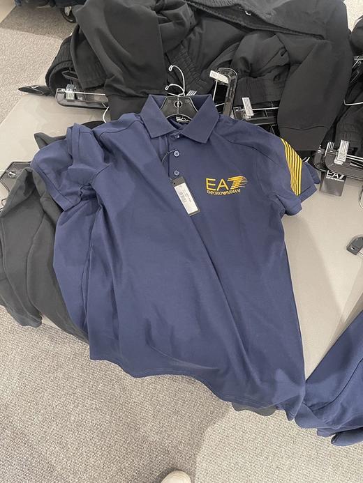EMPORIO ARMANI/EA EA7阿玛尼 男士纯棉休闲印花短袖POLO衫 商品图1