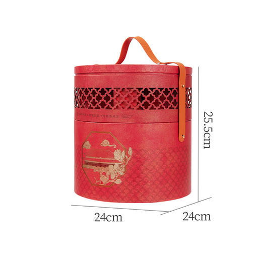 【臻味&上新了故宫】宫廷锦礼 坚果糕点礼盒956g 商品图8