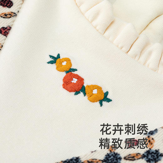 【商场同款】英氏旗舰店灯芯绒连体衣新生儿秋冬长袖爬服新款 商品图2