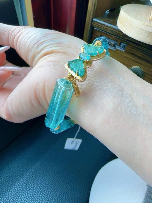 29.5g 原石碧玺手链 商品图8