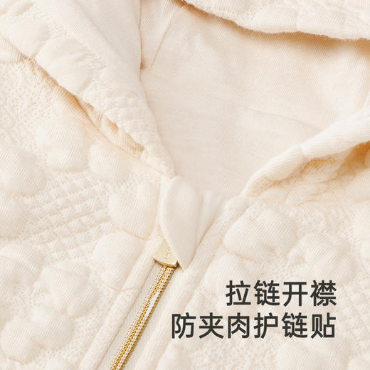 【商场同款】英氏婴儿衣服女童秋冬长袖连体衣保暖宝宝衣服新款 商品图2