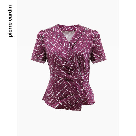 皮尔卡丹女装衬衫通勤淑女都市职业衬衣上衣内搭P4230A4010Z3
 商品图0