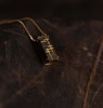 18k异形沉香堆金项链 商品缩略图3