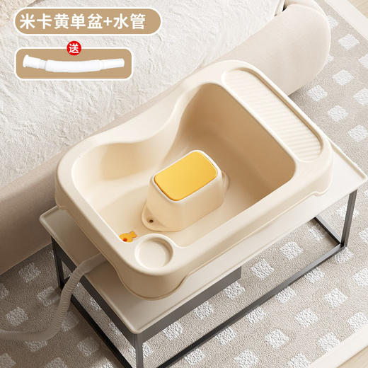【一“盆”解千愁，宝宝躺平不哭闹】洗头免弯腰洗头盆 平躺卧床上 病人用孕妇月子产妇洗头神器 躺着洗头发 老人家用 老人/儿童/孕妇全家通用-QQ 商品图5