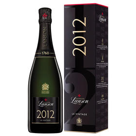 LANSON LE VINTAGE BRUT WITH BOX 2012 750ML 兰颂年份香槟起泡葡萄酒