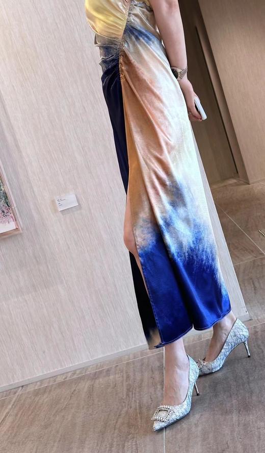 westory春秋新款时尚优雅单鞋水钻气质百搭细高跟单鞋女W24CE74601 商品图6