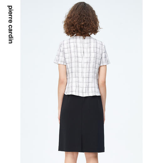 皮尔卡丹女装2024年新款通勤连衣裙P4248D4026W3 商品图2