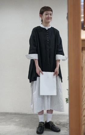 The last flower of the afternoon 复古印花连衣裙