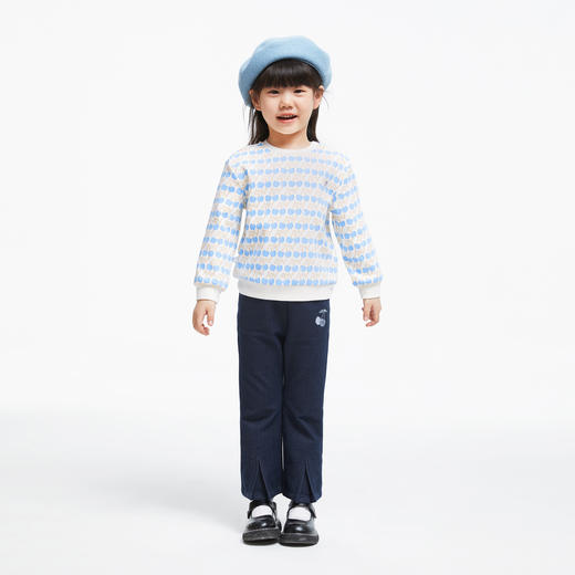 女童甜趣满印卫衣新款安奈儿童装实体店同款XG431670 商品图3