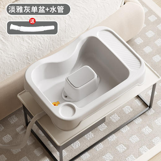 【一“盆”解千愁，宝宝躺平不哭闹】洗头免弯腰洗头盆 平躺卧床上 病人用孕妇月子产妇洗头神器 躺着洗头发 老人家用 老人/儿童/孕妇全家通用-QQ 商品图7