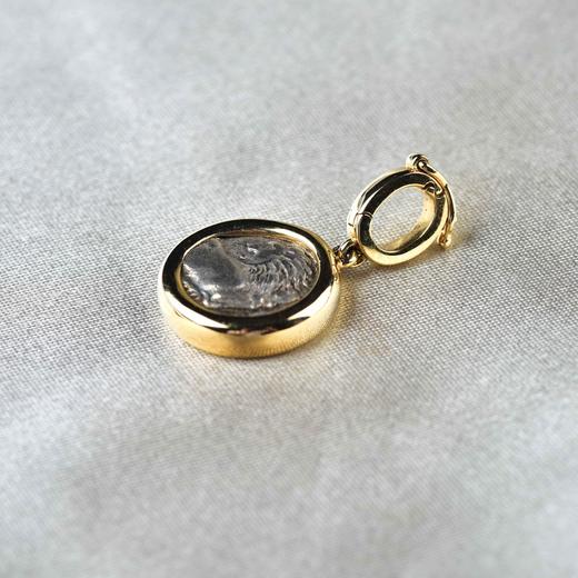 【威猛】回头狮古币坠-ZX2407029 商品图2