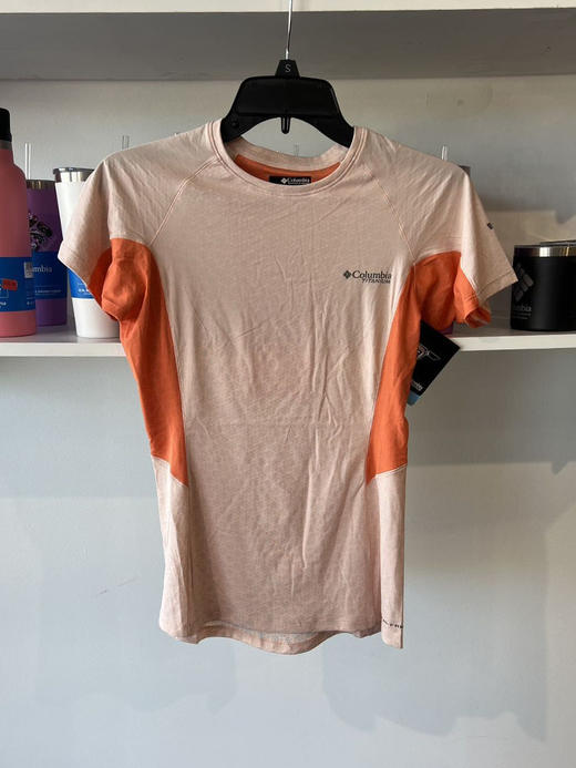 Columbia/哥伦比亚 钛金系列 女士降温吸湿速干休闲运动短袖T恤 商品图0