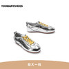 【好溜鞋】Toomanyshoes女鞋霓虹街道复古德训小白鞋银色运动跑鞋 商品缩略图5