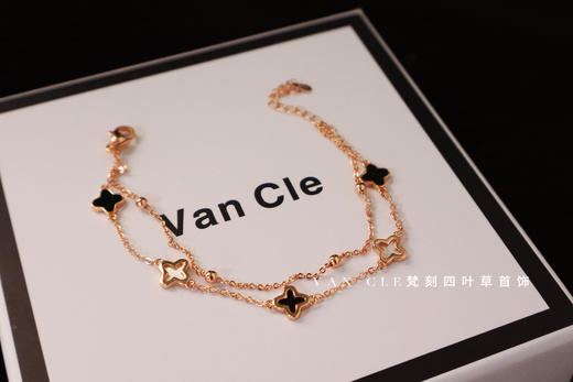 法国VC梵刻四叶草项链手链 商品图4