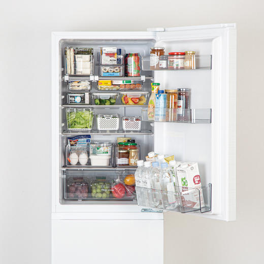 透明冰箱开口式收纳托盘  S/M 商品图7