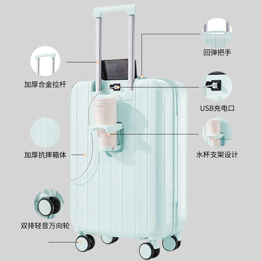 驿客 马卡龙系列拉杆箱EKX-6018 商品图3