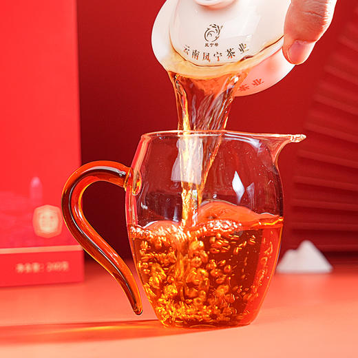 凤宁号2024新品滇红礼盒【有机古树红茶】240克/盒 商品图6