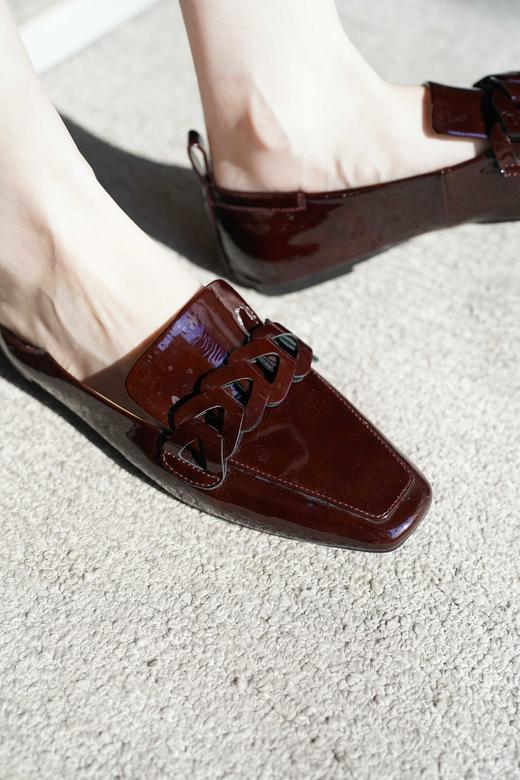 柔软牛漆皮乐福鞋  日常通勤必备款|时髦吸睛超百搭~内里全羊皮！夏季穿软糯透气亲肤，不闷不臭不累脚 商品图7