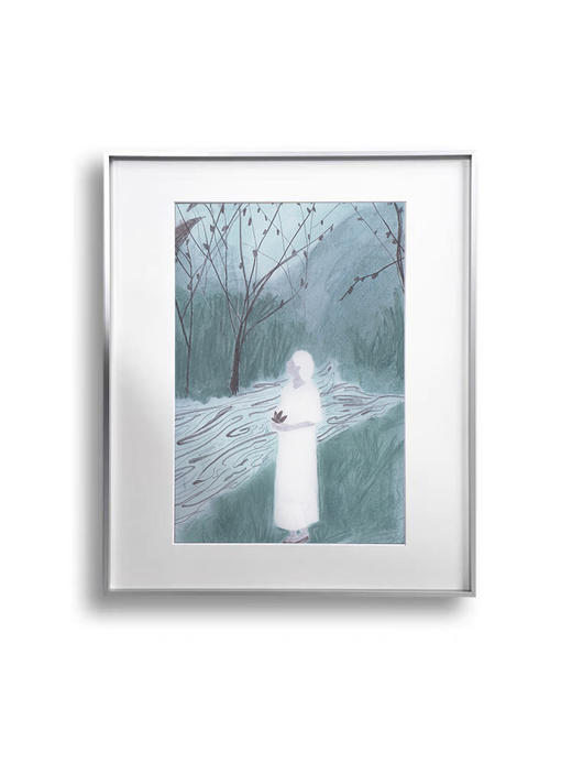 为你读诗 × 插画师 黑蛙 插画复刻作品 商品图2