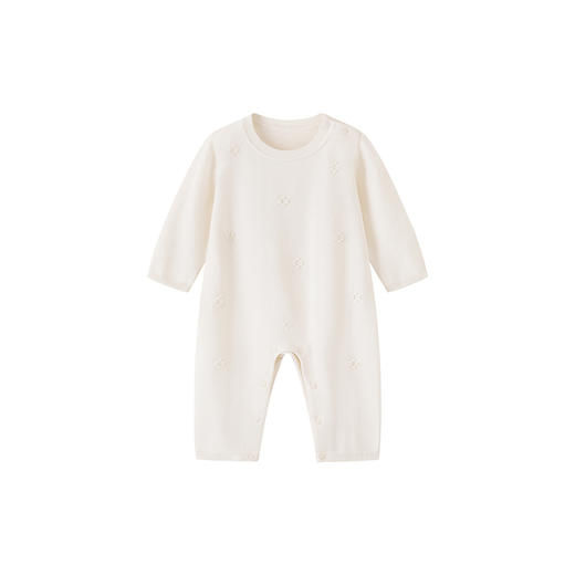 【高定系列】英氏儿童连体衣羊毛羊绒女童秋季爬服新款连身衣 商品图4