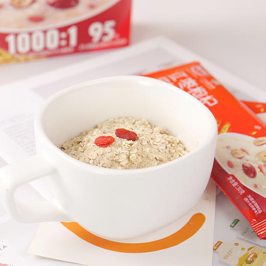 【广州帮扶】精力沛红枣枸杞胚芽燕麦片480g（30g*16小包） 商品图3