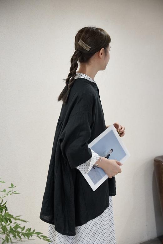 The last flower of the afternoon 复古印花连衣裙 商品图7