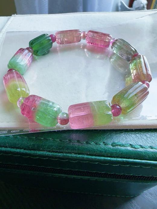 28.7g 原石碧玺手链 商品图2