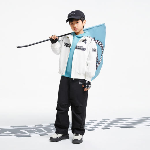 男女童复古运动风外套新款安奈儿童装实体店同款AM435519 商品图6